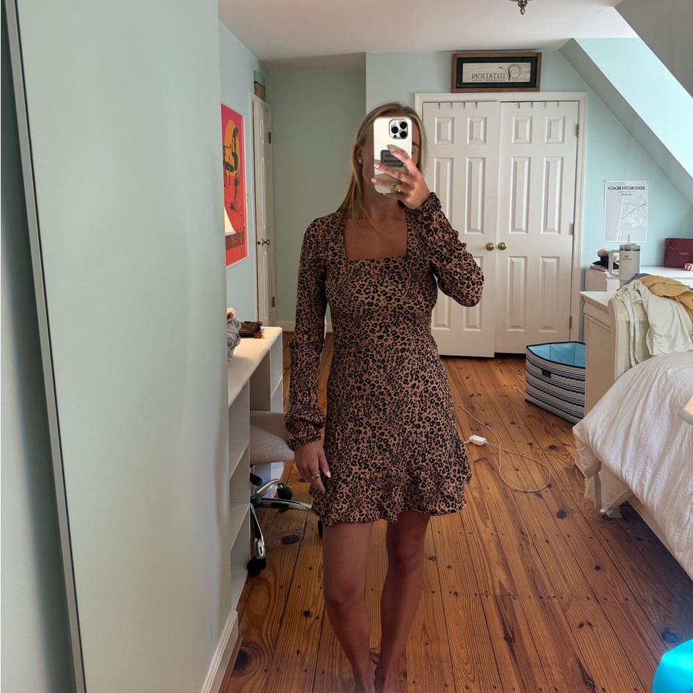 Nordstrom Cheetah Print dress